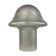 Large mushroom table lamp in clear swirling glass by Peill and Putzler XL 1970