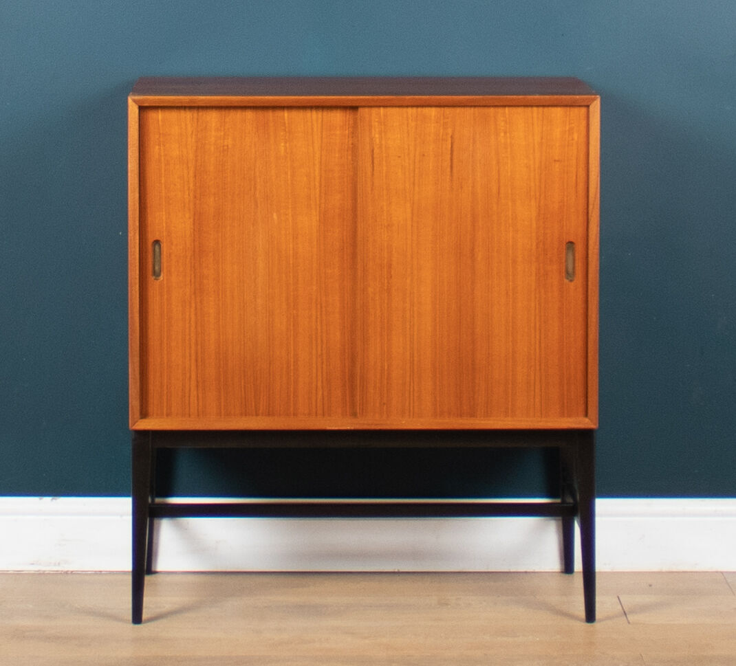 Retro danish style 1960s mid century record cabinet drinks cabinet