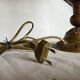 Vintage wood/metal table lamp