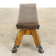 Gymnastics bench leather