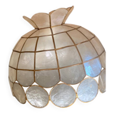 Vintage mother-of-pearl pendant light