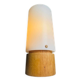 Lampe de table cylindrique modèle 115 par Uno & Östen Kristiansson pour Luxus, Suède, années 1960.