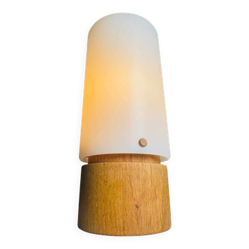 Model 115 Cylindrical Table Lamp By Uno & Östen Kristiansson For Luxus, Sweden, 1960S