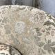 Fauteuil napoléon fleuri XIXème