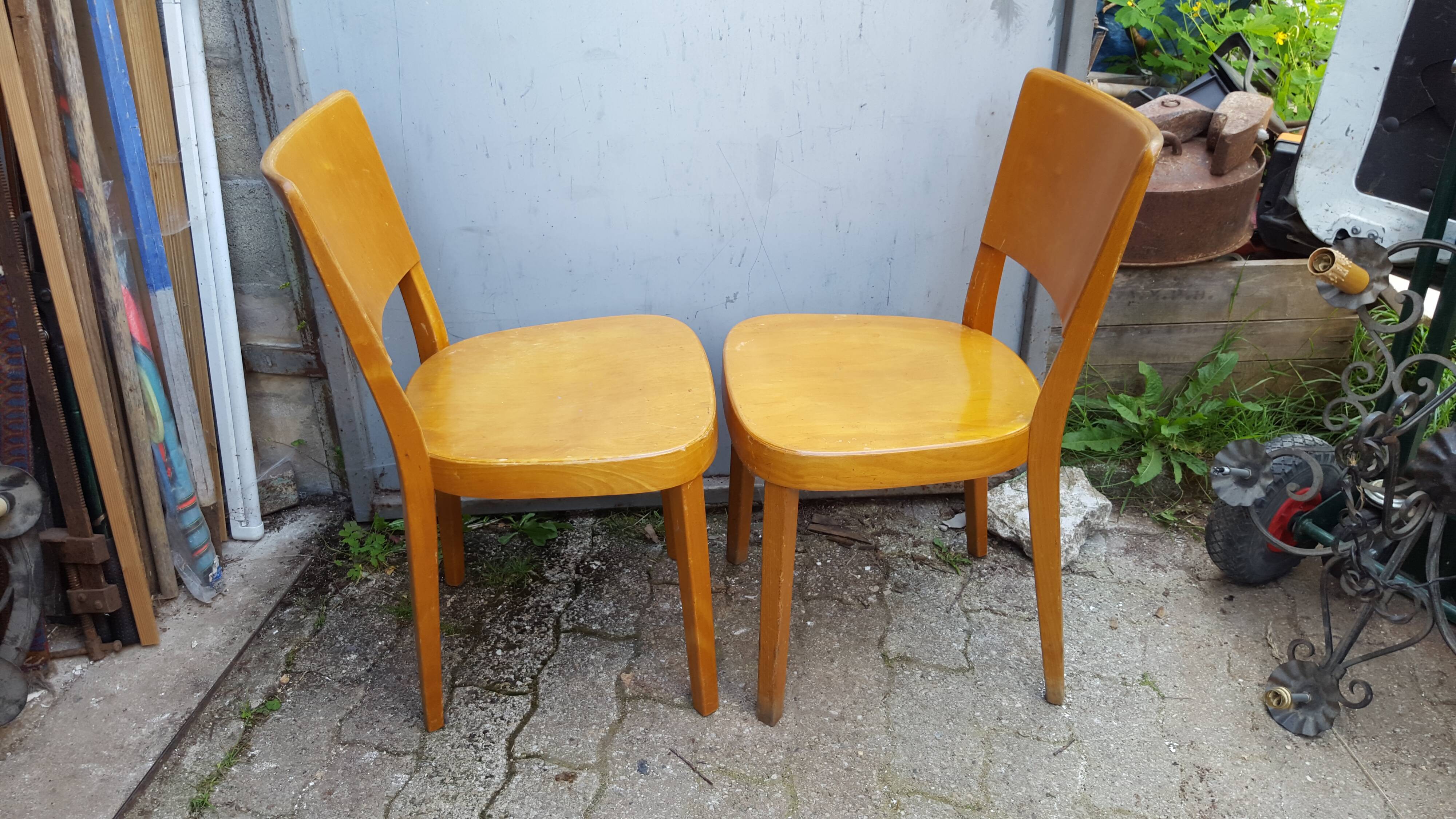 Pair of 50s bar chairs