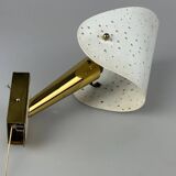 50s 60s wall lamp by Ernest Igl for Hillbrand Brass & Metal Design