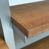 Modernist oak shelf