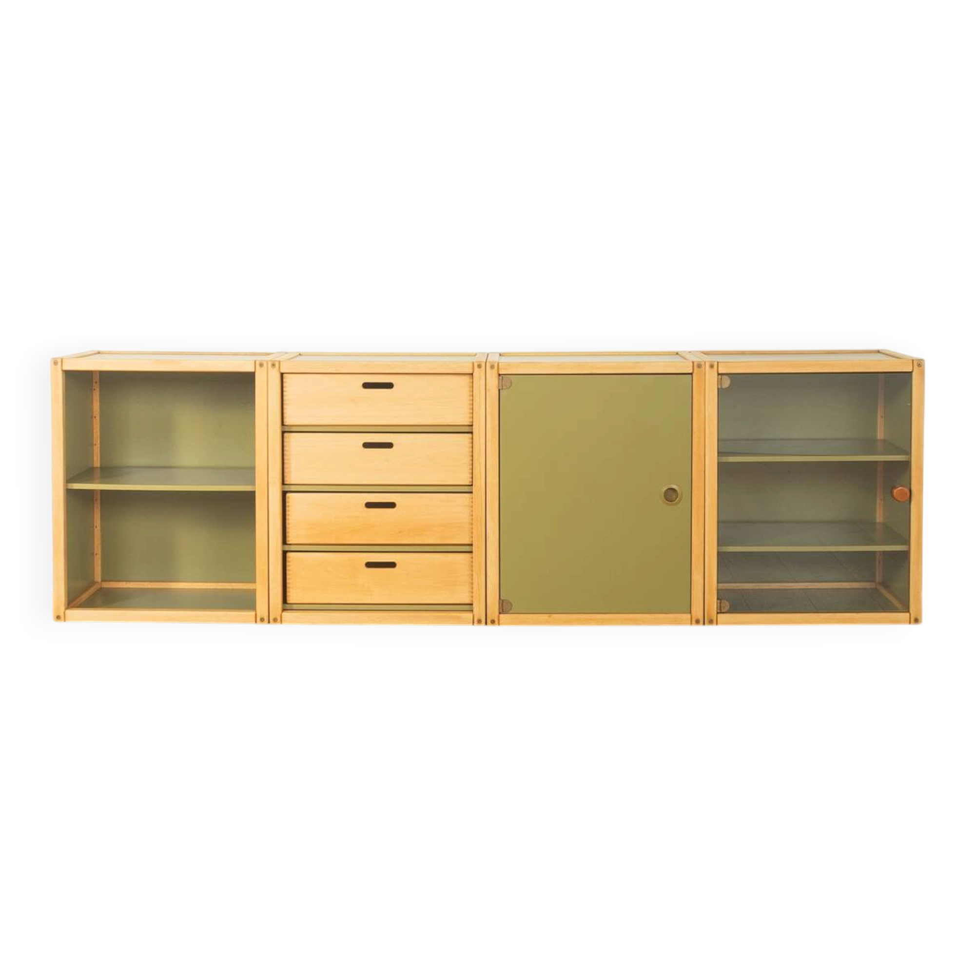 Modular four-piece profile system by Flötotto