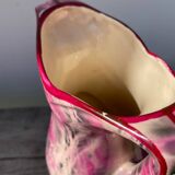 Art Deco pink ceramic vase