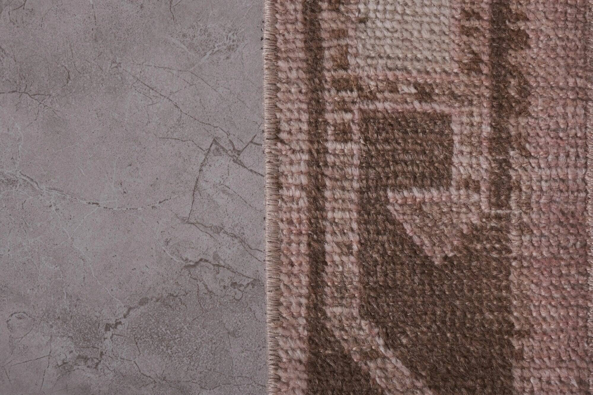 Vintage Turkish hallway rug 75x836 cm