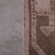 Vintage Turkish hallway rug 75x836 cm