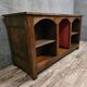 Buffet from the Empire period in solid oak, transformed on the back into a counter.