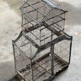 Old aviary/wooden garden bird cage 1930'