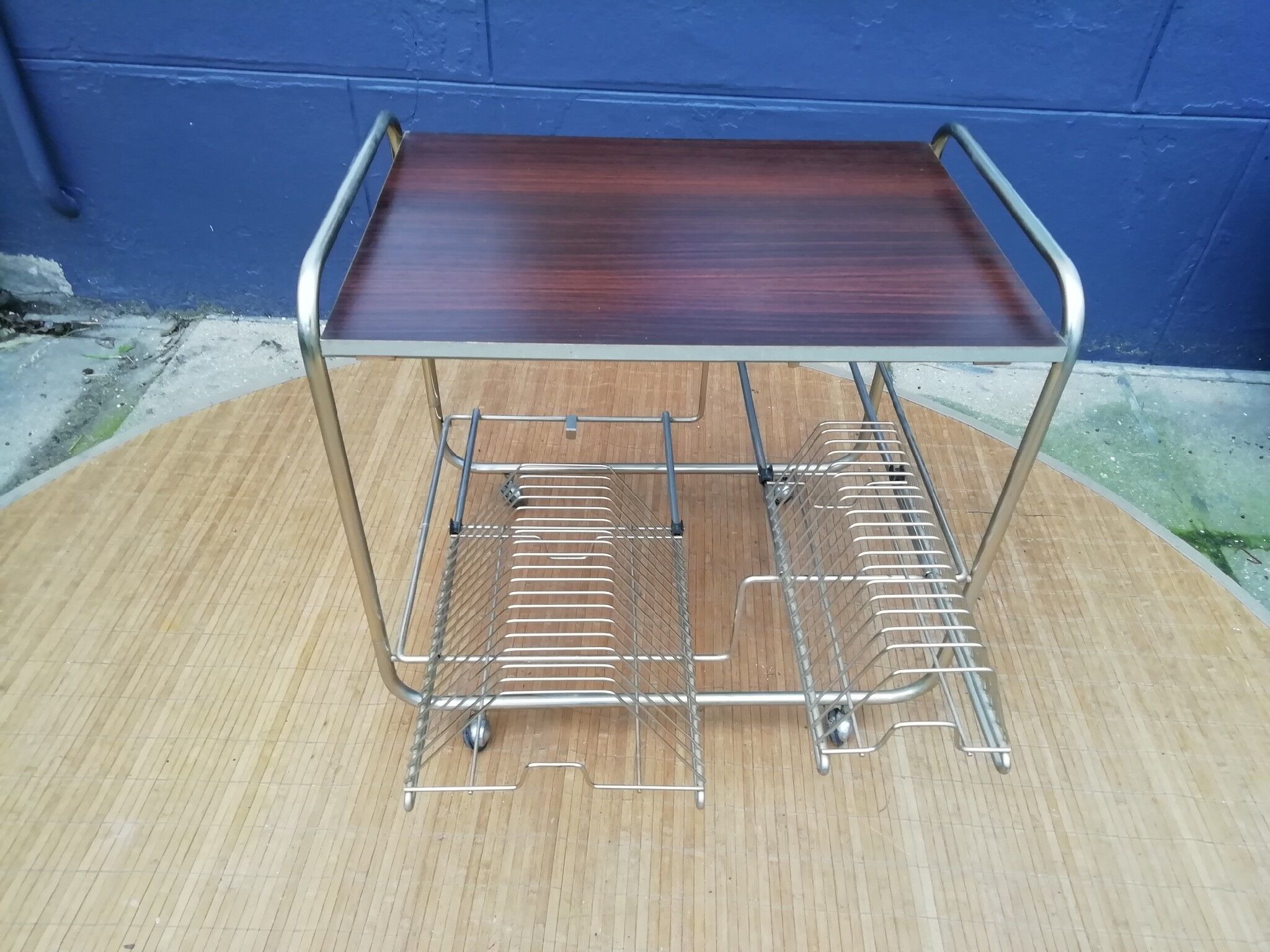 Magazine/vinyl holder, 1960's