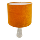 Mid-century crystal glass table lamp by Vicke Lindstrand, Kosta, Sweden.