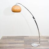Lampe arc/lampadaire, design années 70 Goffredo Reggiani