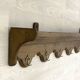 Vintage 1950's wall mounted kitchen shelf splashback