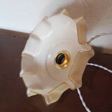 Vintage opaline pendant light