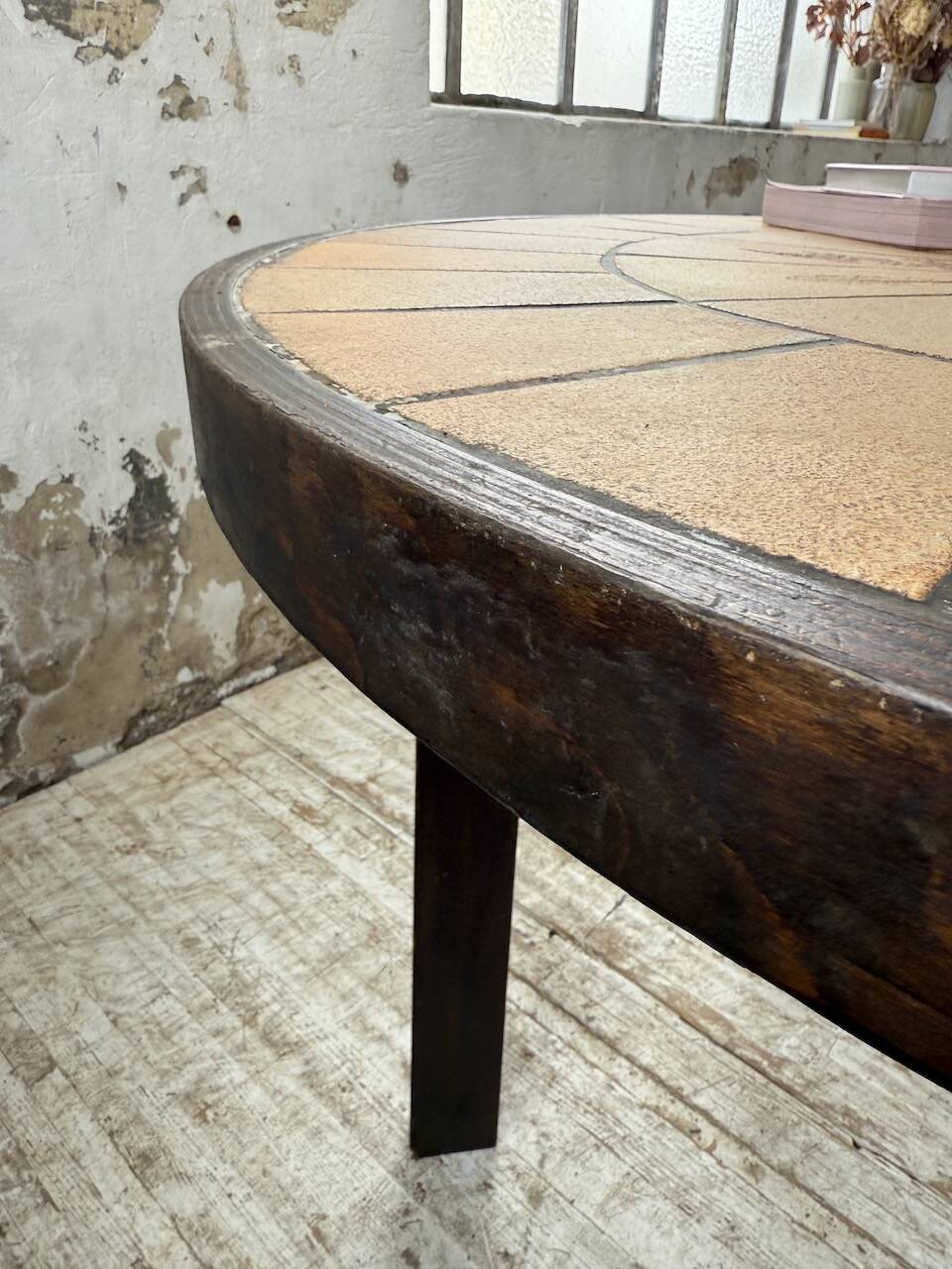 Herbier Capron ceramic dining table