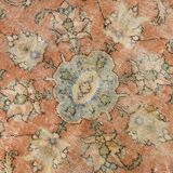 Tapis vintage turc rouge Brunt 7x10, 221x323 cm