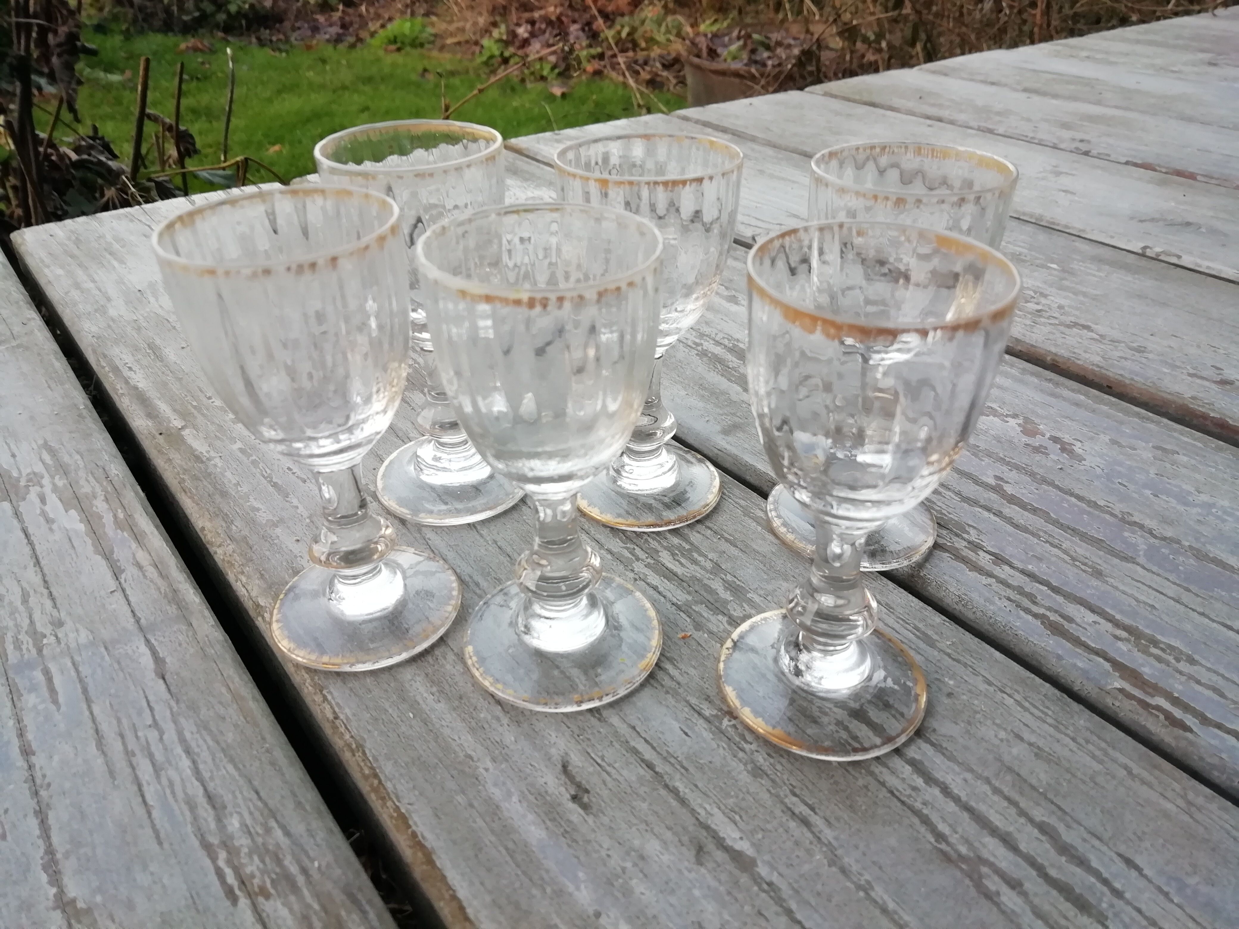 Liquor glasses