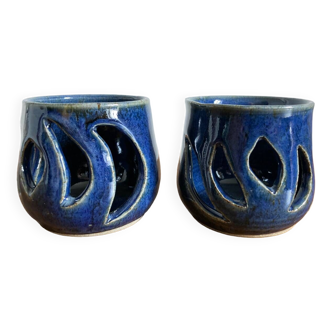 Pair of tealight holders