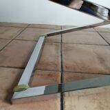 Coffee table smoked glass 70s