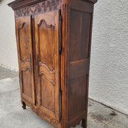 Wardrobe 2 doors louis xv walnut of the xix th siecle