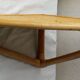 Corner shelf in rattan