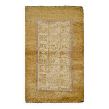 Turkish Handknotted Wool Oushak Rug 78 cm x 129 cm
