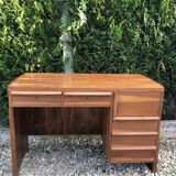 modernist teak desk
