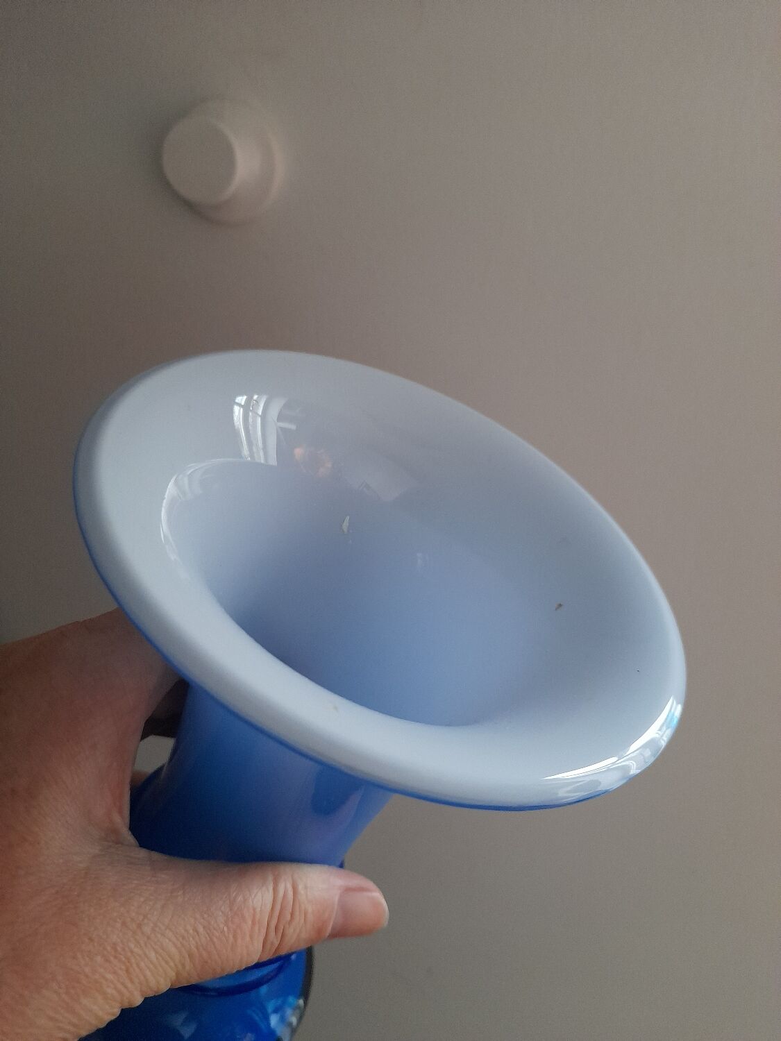 Opaline vase by Michael Bang for Royal Copenhagen