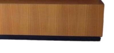 Enfilade scandinave vintage en teck sans pieds