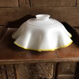 Vintage opaline pendant lampshade