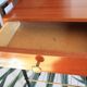 Chevet, table d'appoint moderniste Hitier