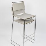 A pair of stools by G. Belotti for Alias, Italy, 1970s