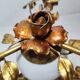 Suspension en fer forgé et enfeuille d'or, Espagne, années 1970