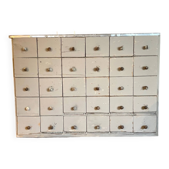 Cabinet with 30 drawers