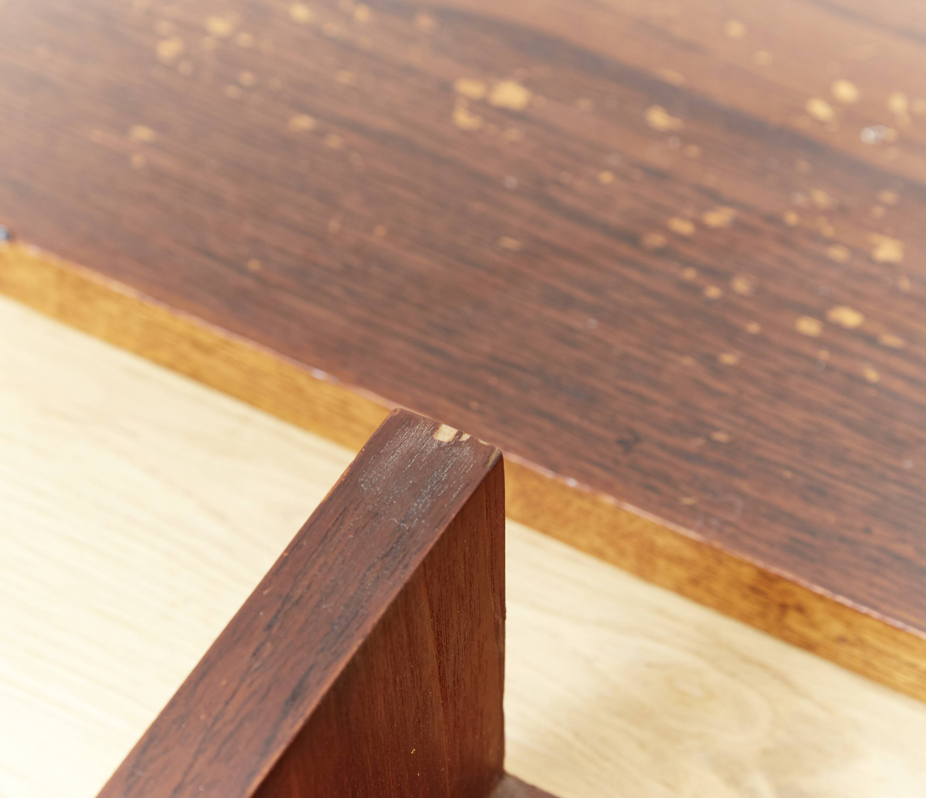 Mid-Century Teak Wandregal I Set of Four