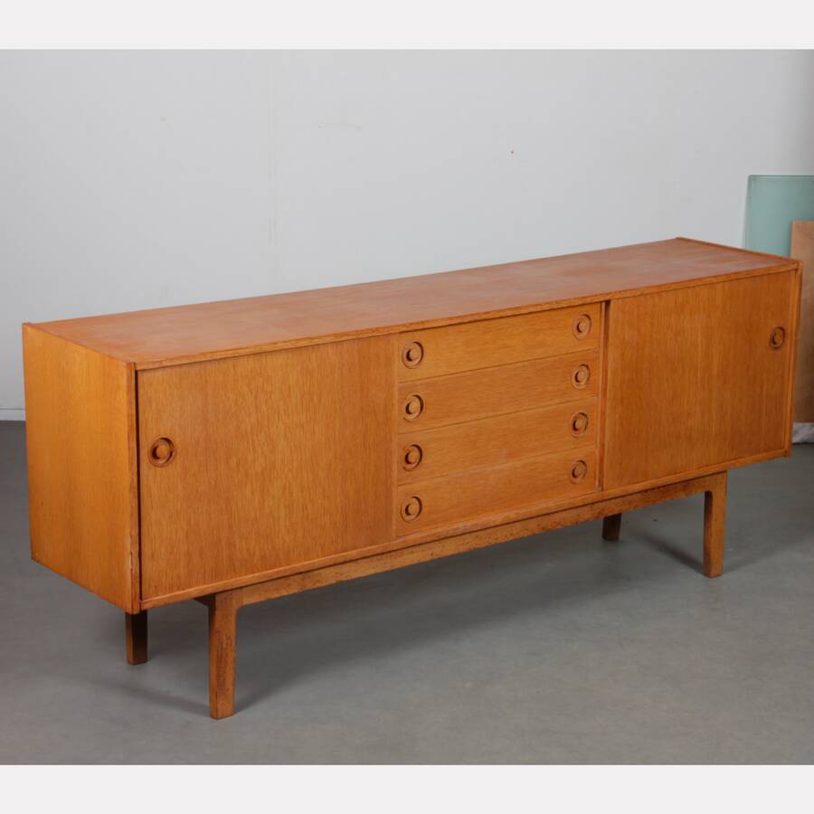 Vintage wooden sideboard from the 1960s
