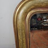 Gilded mirror Louis Philippe old