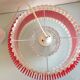 Suspension in glass and plexiglass with diamond points / vintage 60s-70s