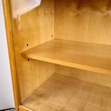 Vintage Wooden Bookcase, 1960s, Czechoslovakia