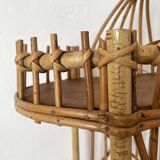 Rattan mini bar from the 60s-70s.