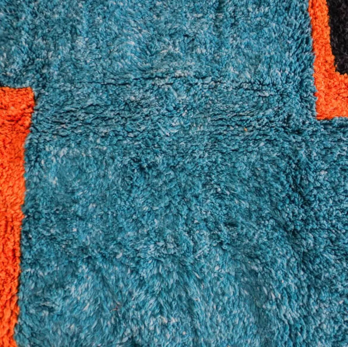 Traditional handmade carpet 250cm x 150cm Moroccan