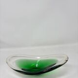 Plat en verre scandinave vert