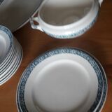 Longchamp "René" Terre de Fer 9-person dinner service