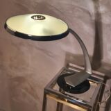 Lamp Boomerang desk made black and gray ,Fase
