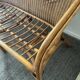 Vintage rattan sofa 60s-70s