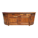 Row 4 doors 2 drawers in pitchpin xix th siecle